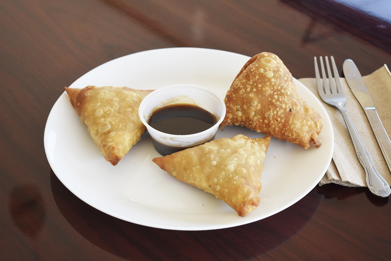 Chicken Samosa and Singara